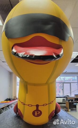 Надувной Зимний Банан Утёнок