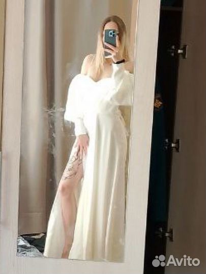 Свадебное платье 42 44 новое