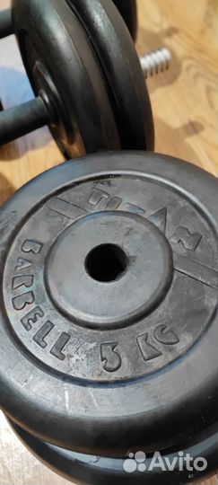 Гантель разборная titan Barbell 32кг