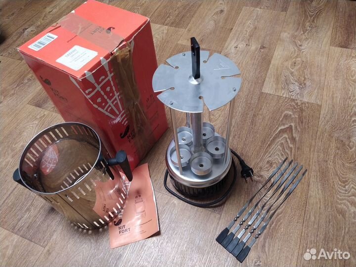 Электрошашлычница Kitfort