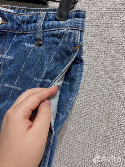 Джинсовая юбка balenciaga