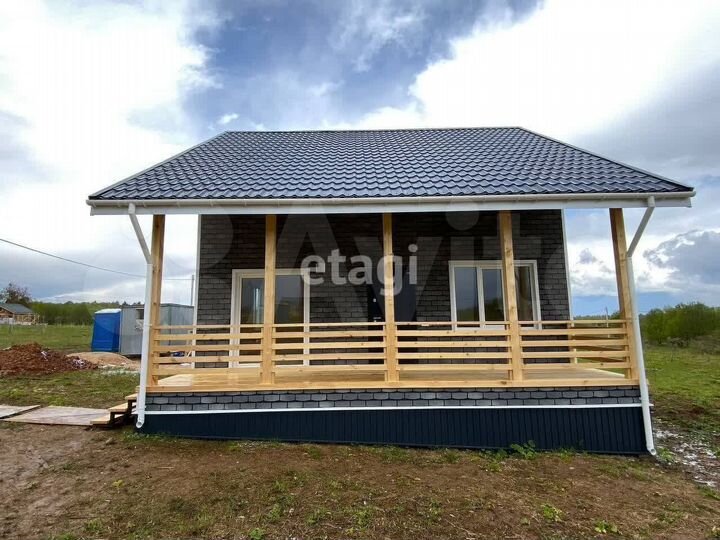 Дом 100 м² на участке 6 сот.