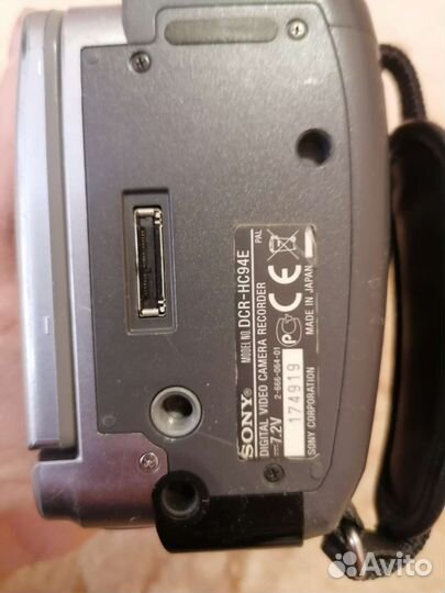 Видеокамера sony handycam