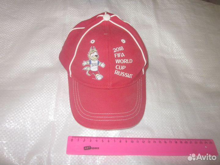 Бейсболка. чм по футболу 2018 года. Б/У