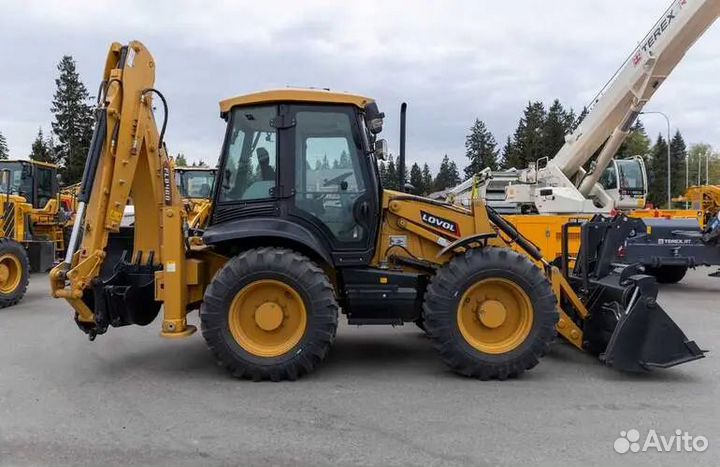 Экскаватор-погрузчик Lovol FLB468, 2024