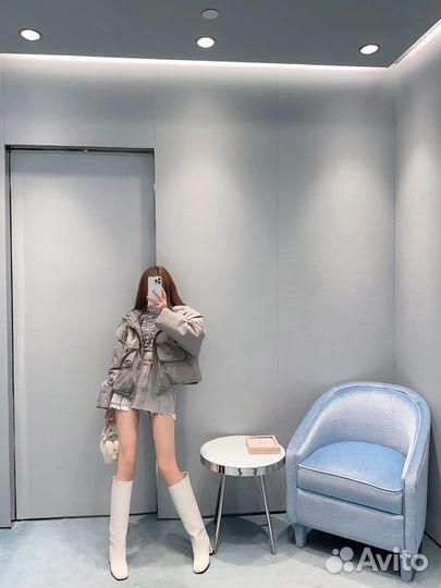 Парка куртка бомбер miu miu