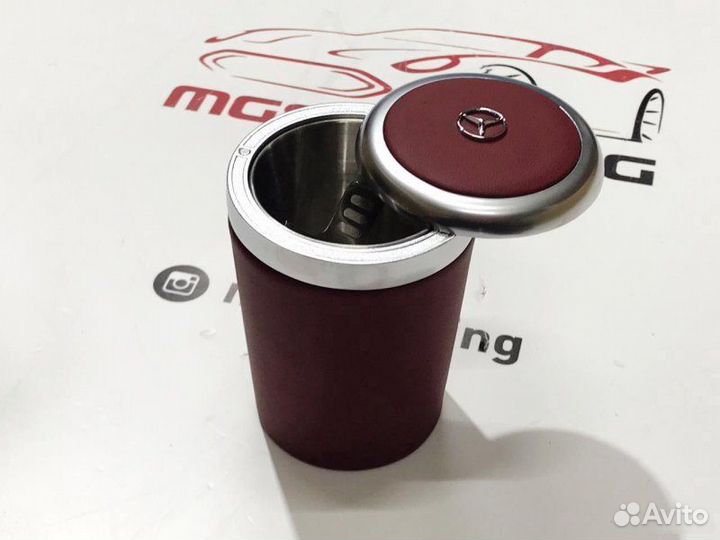 Пепельница Mercedes-Benz бордовая