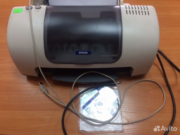 Принтер струйный epson C40UX на запчасти