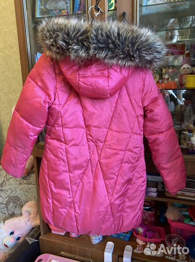 Куртка зимняя для девочки 116р 5-6 лет