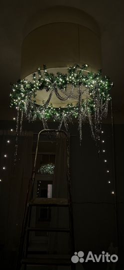 Еловая гирлянда