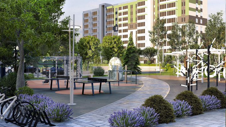 3-к. квартира, 85,5 м², 4/9 эт.