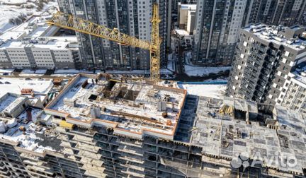 Ход строительства ЖК «ЦДС Приневский» 1 квартал 2023