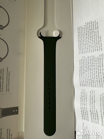 Apple watch 45мм, green sport