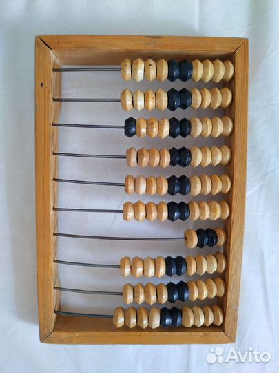 Счеты деревянные СССР