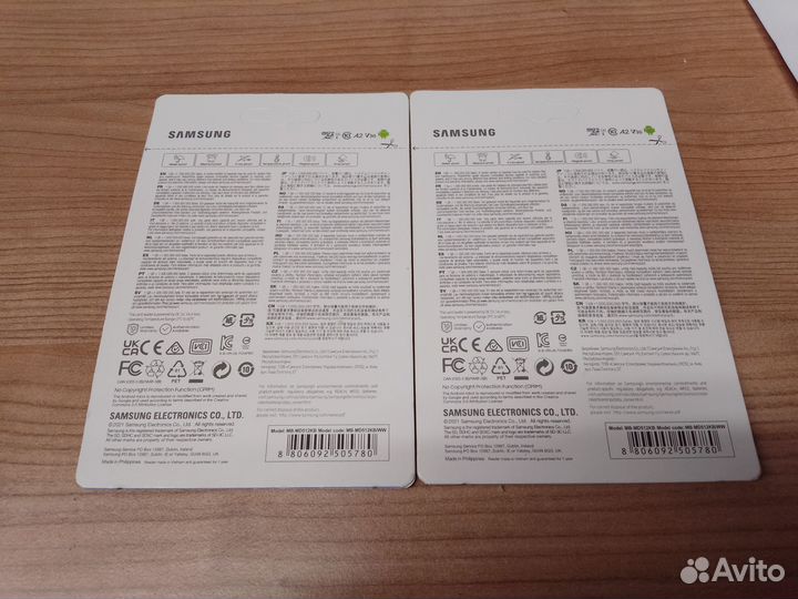 Карта памяти Samsung EVO Plus microsdxc 512 гб