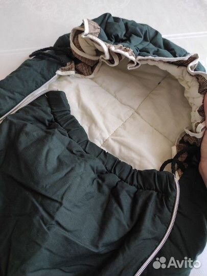 Зимний конверт в коляску