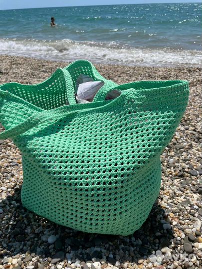 Сумка шоппер ручной работы