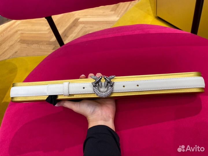 Ремень из натуральной кожи Pinko