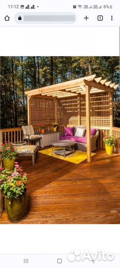 Беседки, перголы,навесы, садовая мебель