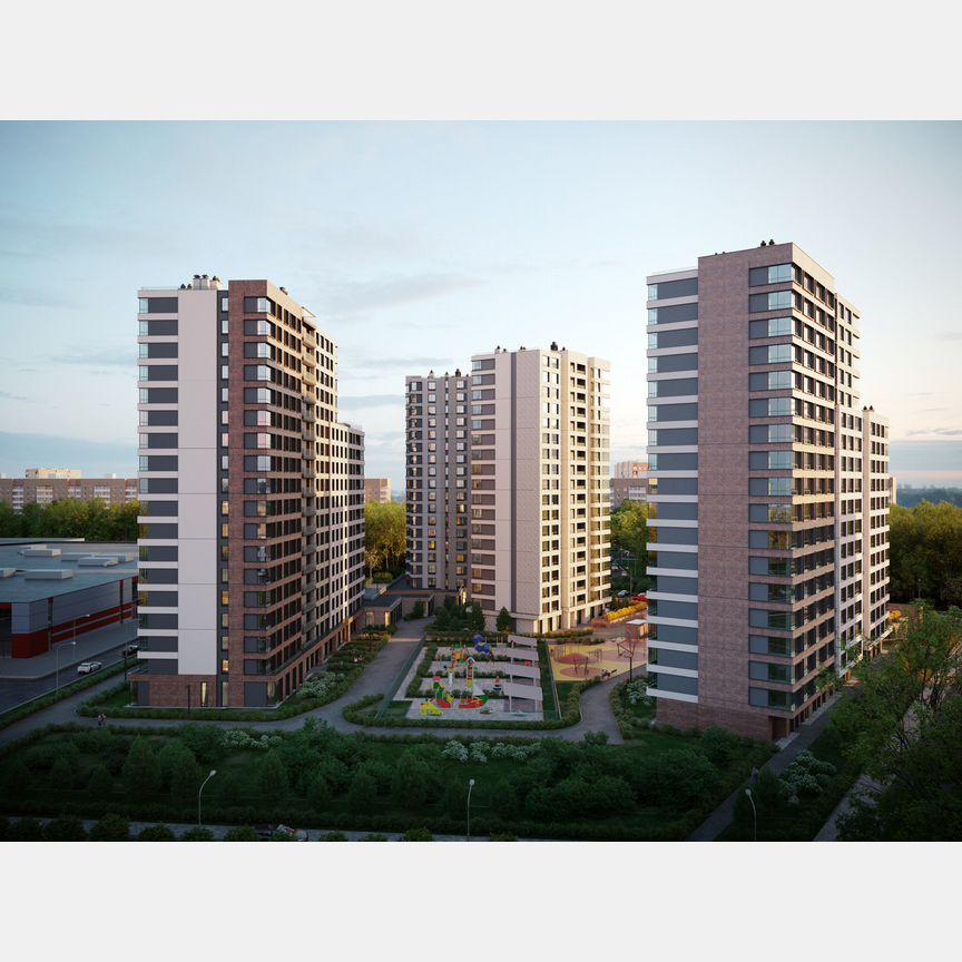 3-к. квартира, 89 м², 4/18 эт.