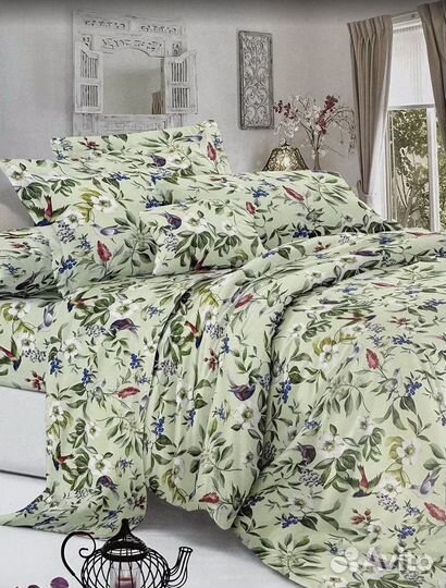 Новое постельное бельё хлопок