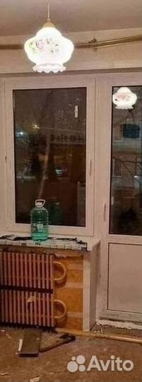 Остекление окон и балконов пвх