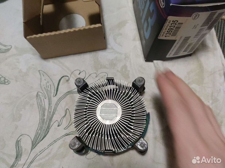 Процессор Intel g860 + кулер