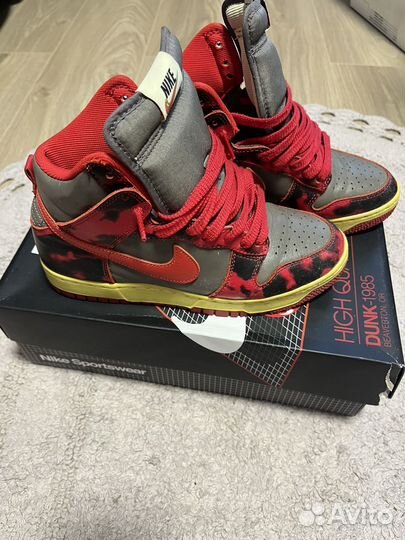 Кроссовки nike dunk high