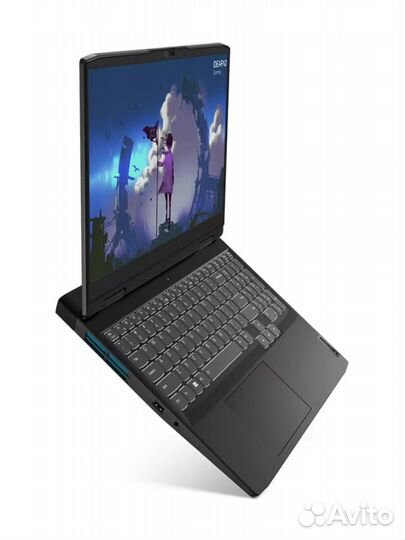 Мощьный ноутбук Lenovo gaming 3 i5/8/512/3050gtx