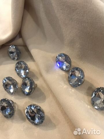 Пуговицы стразы для мебели