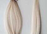 Волосы для наращивания 70 см блонд /омбре