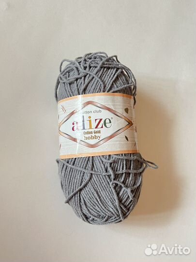 Cotton gold hobby, код 87 серый