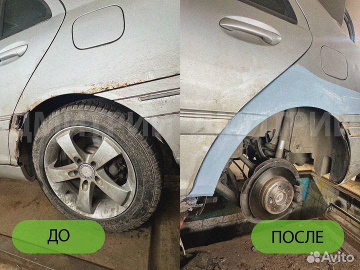 Правый порог Opel Corsa (D)