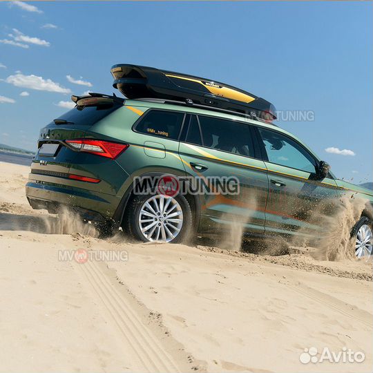 Спойлер для skoda kodiaq (2016-Н.В.) Black Edition