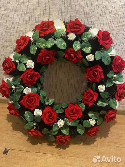 Ритуальные венки,таблички,ленты