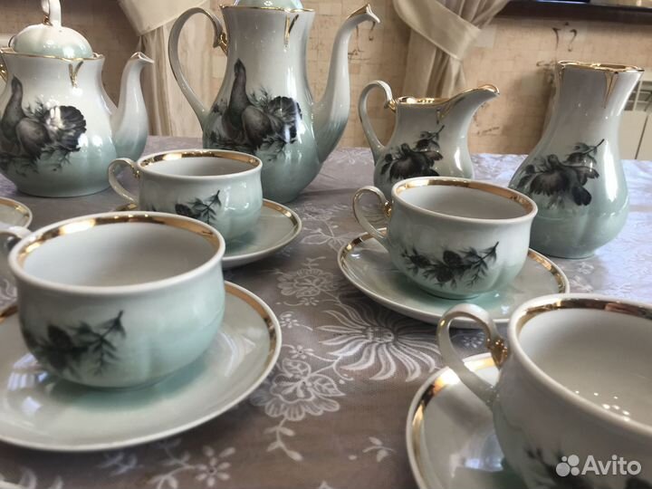 Сервиз чайно-кофейный Глухари