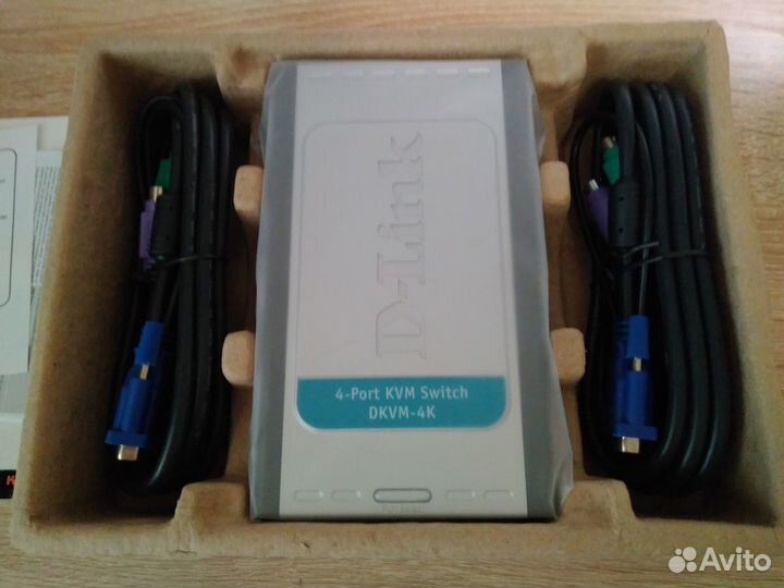 KVM переключатель D-Link dkvm-4K 4-port