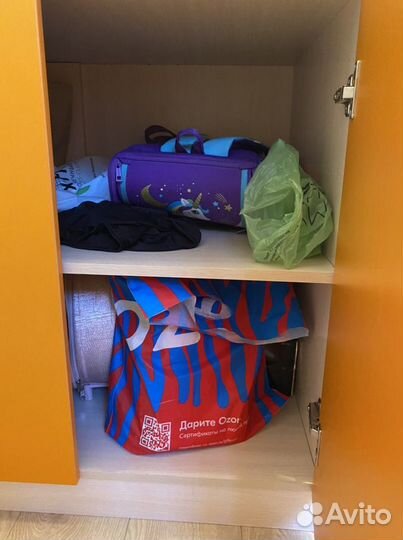 Детская Кровать, тумба, пинал