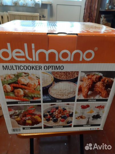 Delimano multicooker optimo (Мультиварка)
