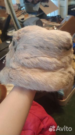 Шапка натуральный мех СССР женская