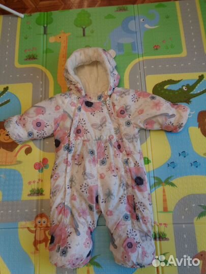 Зимний комбинезон для девочки