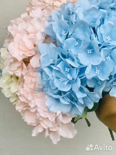 Гортензия искусственная декор интерьера фотозоны