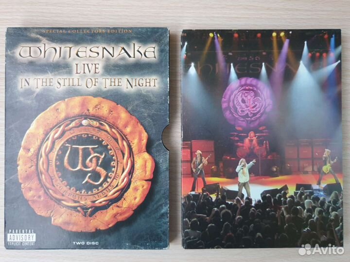 DVD, CD диск Whitesnake. Live