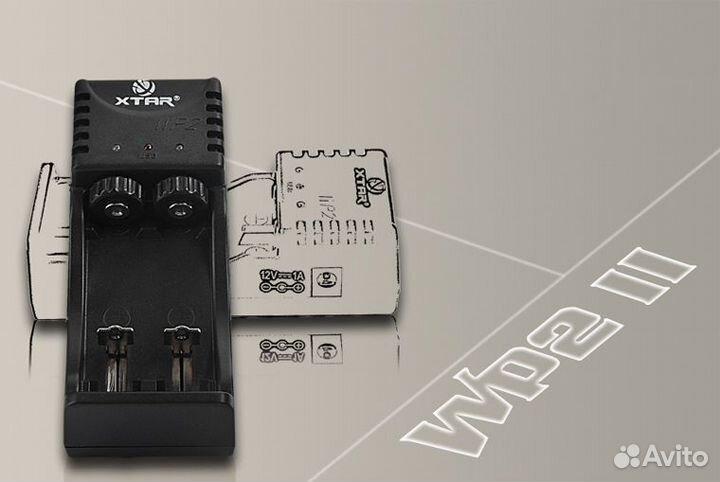 Зарядное устройство xtar WP2 II (18650/18700)