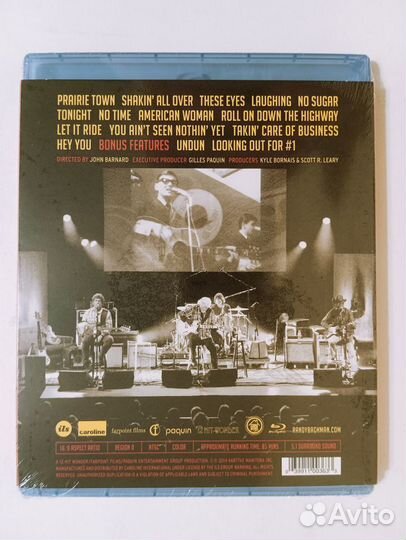 Blu-Ray Randy Bachman - Vinyl Tap Tour USA