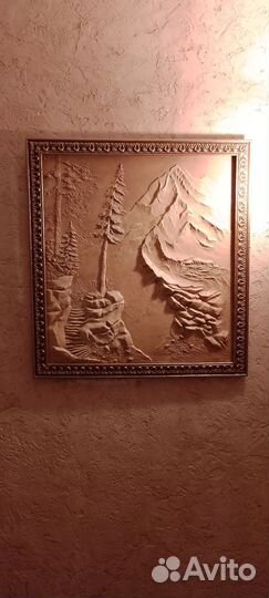 Картина барельеф