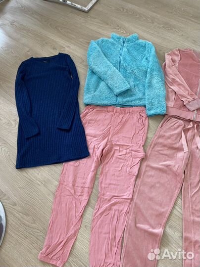 Вещи пакетом на девочку 152