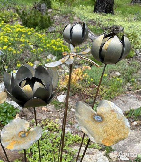 Лотос кувшинка украшение для водоема