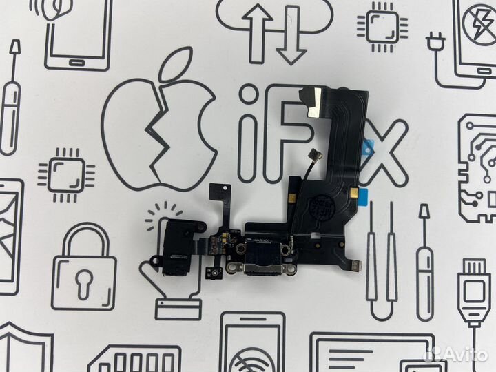 Шлейф для iPhone 5 на системный разъем