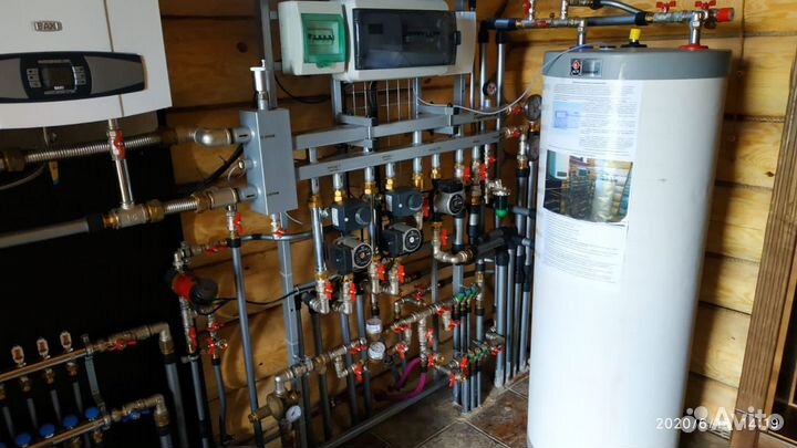 Монтаж систем отопления